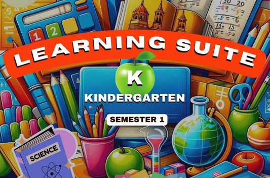 Kindergarten Learning Suite, Semester 1